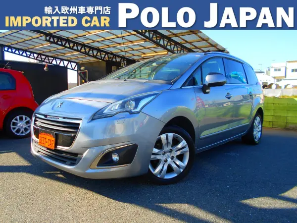 Peugeot 5008 Cielo Late Model with Navigation, TV, ETC, Backup Camera, Dashcam (Gray)