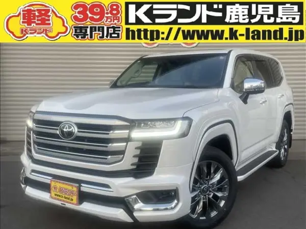 Toyota Land Cruiser 300 3.5 ZX 4WD with Navigation, TV, Panoramic View, JBL Sound (Pearl) — thumbnail 1