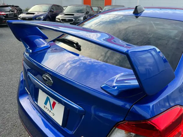 Subaru WRX STI 2.0 EJ20 Final Edition Full Package 4WD Final F-Type Limited to 555 Units Full Package RECARO Seats Advanced Safety Package STI Style Package BBS 19-inch Aluminum Wheels High Beam Assist Genuine 8-inch Navigation Backup Camera (WR Blue Pearl) — photo 7