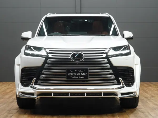 Lexus LX600 Executive 4WD One-Owner Car / Non-Smoking Car / Indoor Storage Car / New WALD Complete Custom Vehicle / WALD Aero / WALD Jarrett / WALD Side Muffler / Mark Levinson / R-Enter / Digital Inner Mirror / Panoramic View Camera / Genuine Leather Massage / SR / P Back Door / ETC (Sonic Quartz) — photo 7