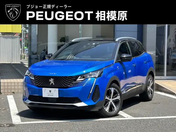 Peugeot 3008 GT BlueHDi Diesel Turbo Sunroof Genuine Navigation TV Front/Rear Dashcam Apple CarPlay/Android Auto Front & Rear Sensors Wide Backup Camera Advanced Grip Control Certified Used Car Warranty 1 Year (Vertigo Blue)