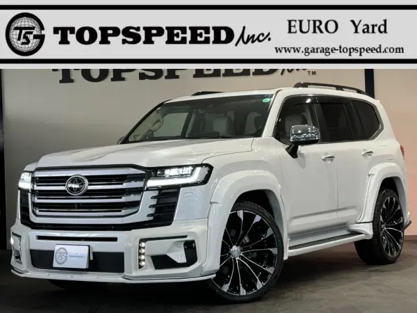 Toyota Land Cruiser 300 3.5 ZX 4WD WALD Complete Vehicle 24-inch Wheels (Pearl White)