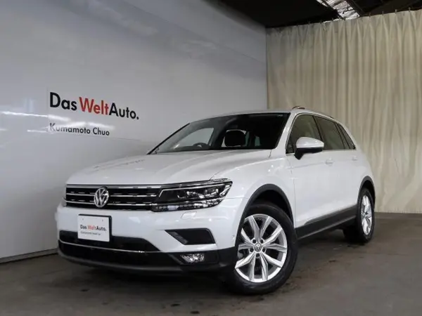 Volkswagen Tiguan TSI Highline Certified Used Car with 1-Year Dealer Warranty (White) — thumbnail 1