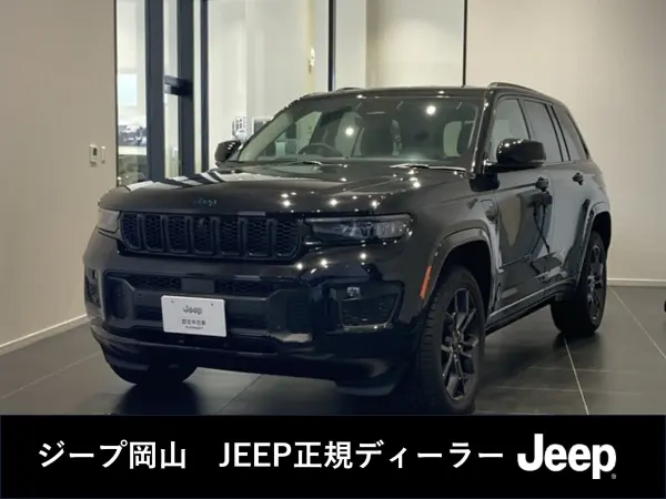 Jeep Grand Cherokee 30th Anniversary Edition 4WD One Owner Surround View Camera Full-Seg Black Leather LED Headlights Seat Heater Ventilation Power Seats Power Tailgate Factory Navigation ALPINE Speakers Adaptive Cruise Control (Black)