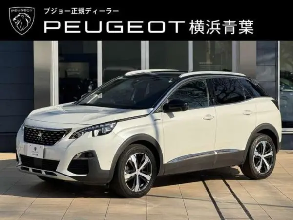 Peugeot 3008 GT Line Certified Used Car with 1-Year Warranty, Seat Heater, Apple CarPlay/Android Auto, Wide Back Camera, Blind Spot Monitor, Front/Rear Sonar, Grip Control, Seat Heater, Lane Keep Assist (Pearl White) — thumbnail 1