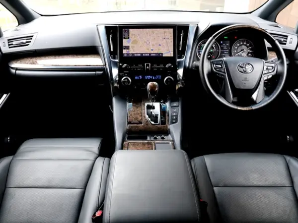 Toyota Alphard Hybrid 2.5 Executive Lounge E-Four 4WD Twin Sunroof TRD Full Aero TRD19AW JBL Black Leather Seat Heater/Cooler Flip Down 10.5-inch Navigation/Full Seg Around View Front/Rear Dashcam Triple LED Auto Light (White Pearl Crystal Shine) — photo 8