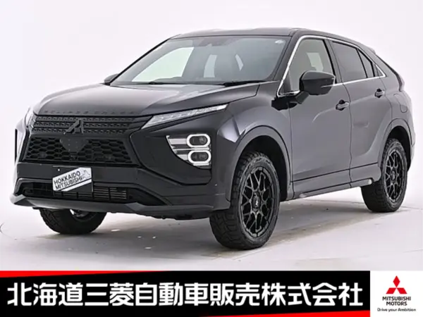 Mitsubishi Eclipse Cross 1.5 P 4WD with Tanabe Suspension, Nitro Power M28 Bullet Wheels, Open Country Tires, Front/Rear Black Garnish, Black Side Extensions, Tailgate Lip Spoiler, Hood Emblem (Black Mica) — thumbnail 1