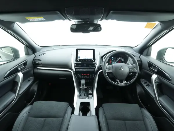 Mitsubishi Eclipse Cross 1.5 P 4WD with Tanabe Suspension, Nitro Power M28 Bullet Wheels, Open Country Tires, Front/Rear Black Garnish, Black Side Extensions, Tailgate Lip Spoiler, Hood Emblem (Black Mica) — photo 8