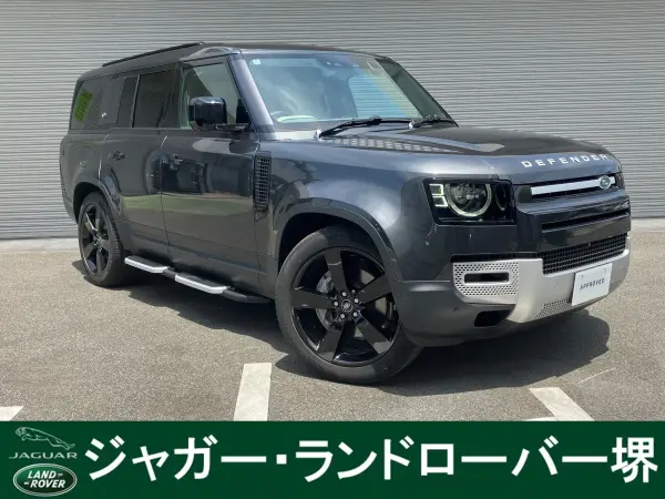 Land Rover Defender 130 SE 3.0L D300 Diesel Turbo 4WD Certified Used Car 22-inch Gloss Black Alloy Wheels (Carpathian Grey)