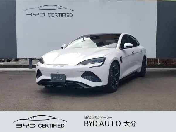 BYD Seal Base Model Certified Used Electric Vehicle (White) — thumbnail 1