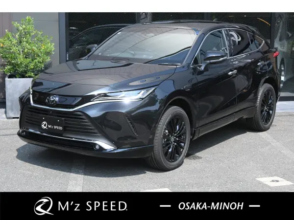 Toyota Harrier 2.5 Hybrid Z Leather Package Nightshade Panoramic Roof ETC Digital Inner Mirror Backup Camera Non-Smoking JBL Power Back Door Power Seat Surround View Camera Radar Cruise LED Headlights BSM Dash Cam Navi Smart Key (Precious Black Pearl)