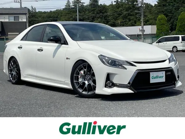 Toyota Mark X 3.5 GRMN Limited Edition 350 Units One Owner Carbon Roof TRD Side Spoiler Exclusive BBS 19-inch AW Wheels Exclusive Brakes Exclusive Sports Seats Exclusive Suspension Shocks HID Headlights Carrozzeria SD Navigation/Full-Seg Guarantee Manual Spare (White Pearl Crystal Shine)