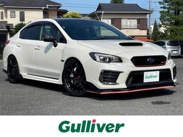 Subaru WRX STI 2.0 S208 NBR Challenge Package Carbon Rear Wing 4WD Limited 350 Units Original Engine STI Style PKG Genuine Carbon Roof Genuine Carbon Rear Wing Genuine BBS 19AW Genuine Brembo Genuine Recaro Leather Seat Genuine 8-inch Navigation Full-Seg TV F/S/R Camera LED Headlights (Crystal White Pearl)