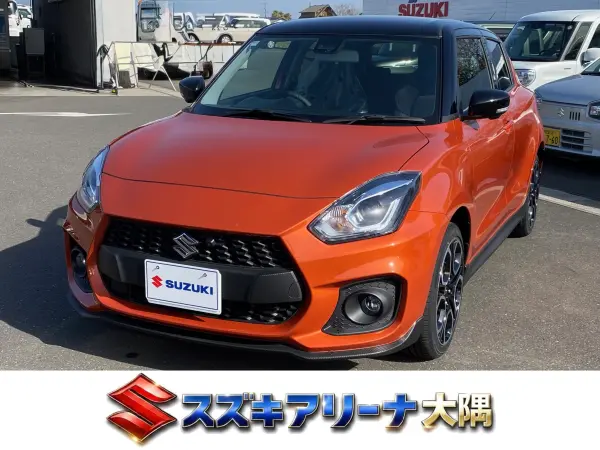 Suzuki Swift Sport 1.4 Registered Unused Vehicle All-Around Camera Package (Flame Orange PM Black Two-Tone Roof)
