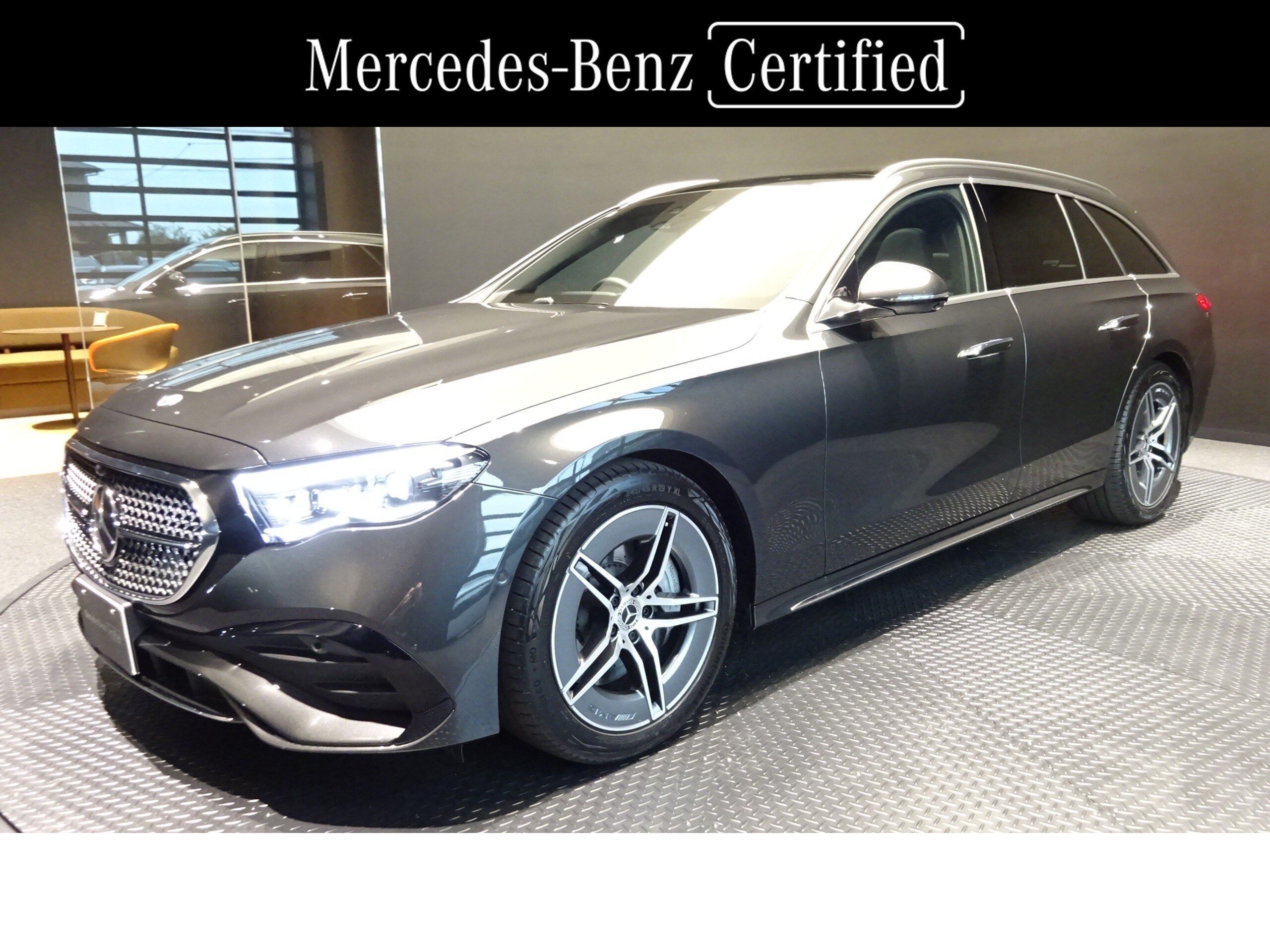 Mercedes-Benz E-Class Wagon E220 d Avantgarde AMG Line Package (ISG Model) Diesel Turbo MP202501 Advanced Package/Panoramic Sunroof/Ex-Employee Lease Vehicle (Graphite Gray)
