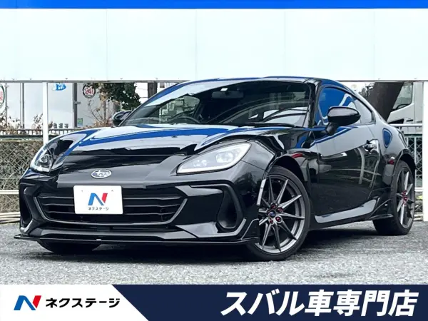 Subaru BRZ 2.4 S 6MT STI Aero Package Rear Vehicle Detection Genuine SD Navi Backup Camera Seat Heater LED Headlights Genuine 18-inch Alloy Wheels Smart Key ETC Dash Cam Non-Smoking (Crystal Black Silica)