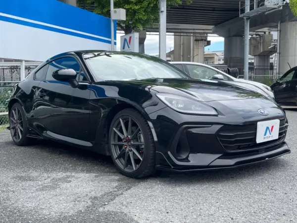 Subaru BRZ 2.4 S 6MT STI Aero Package Rear Vehicle Detection Genuine SD Navi Backup Camera Seat Heater LED Headlights Genuine 18-inch Alloy Wheels Smart Key ETC Dash Cam Non-Smoking (Crystal Black Silica) — thumbnail 1