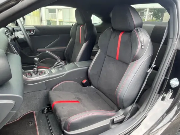 Subaru BRZ 2.4 S 6MT STI Aero Package Rear Vehicle Detection Genuine SD Navi Backup Camera Seat Heater LED Headlights Genuine 18-inch Alloy Wheels Smart Key ETC Dash Cam Non-Smoking (Crystal Black Silica) — photo 9