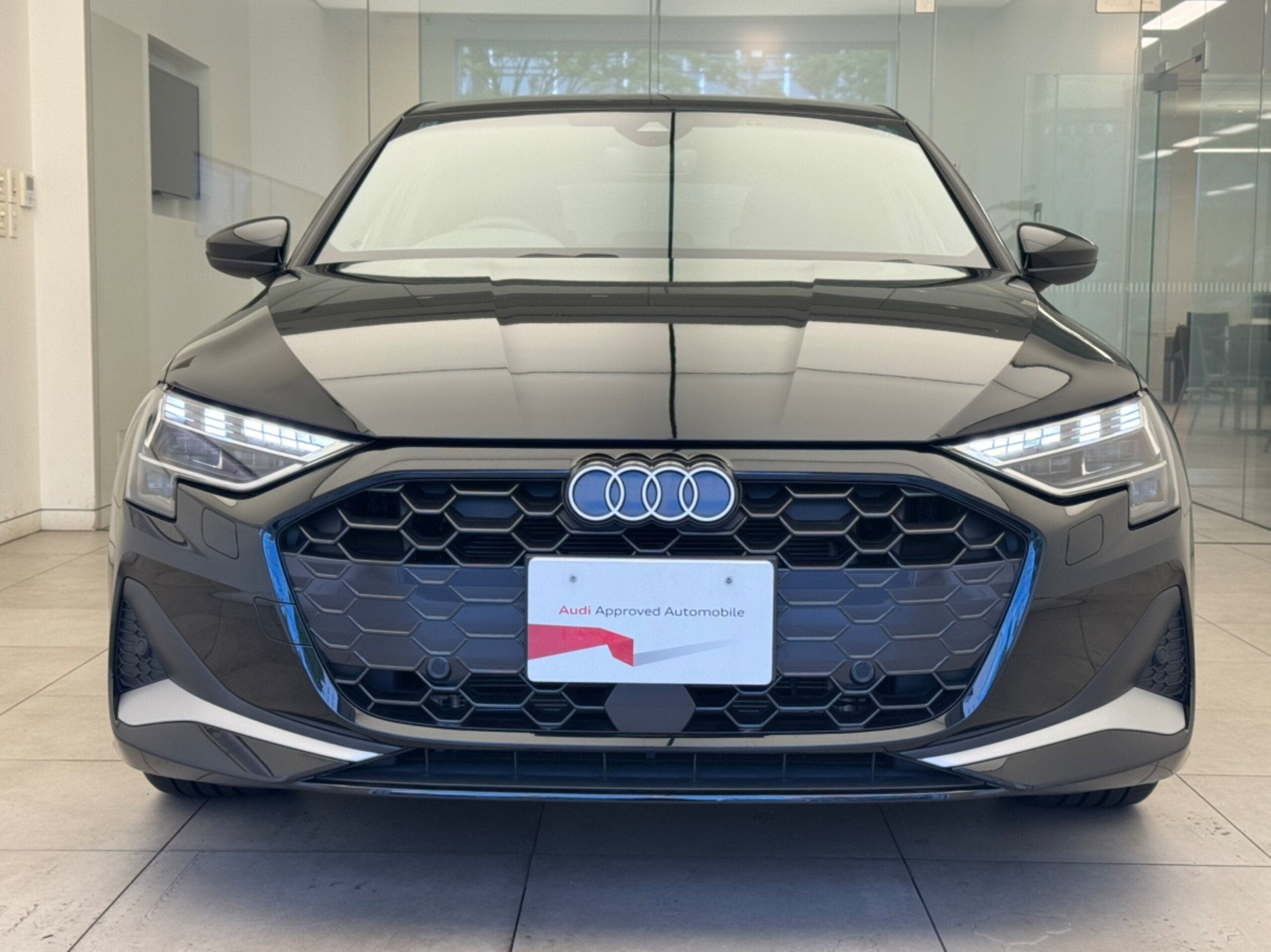 Audi A3 Sportback Advanced 1st Edition Limited One-Owner Late Model Brown Leather Convenience & Assistance Package Light Navigation Package 1st Edition Backup Camera TV Tuner Power Seats ACC Ambient Lighting Park Assist Certified Used Car (Mythos Black M) — photo 7