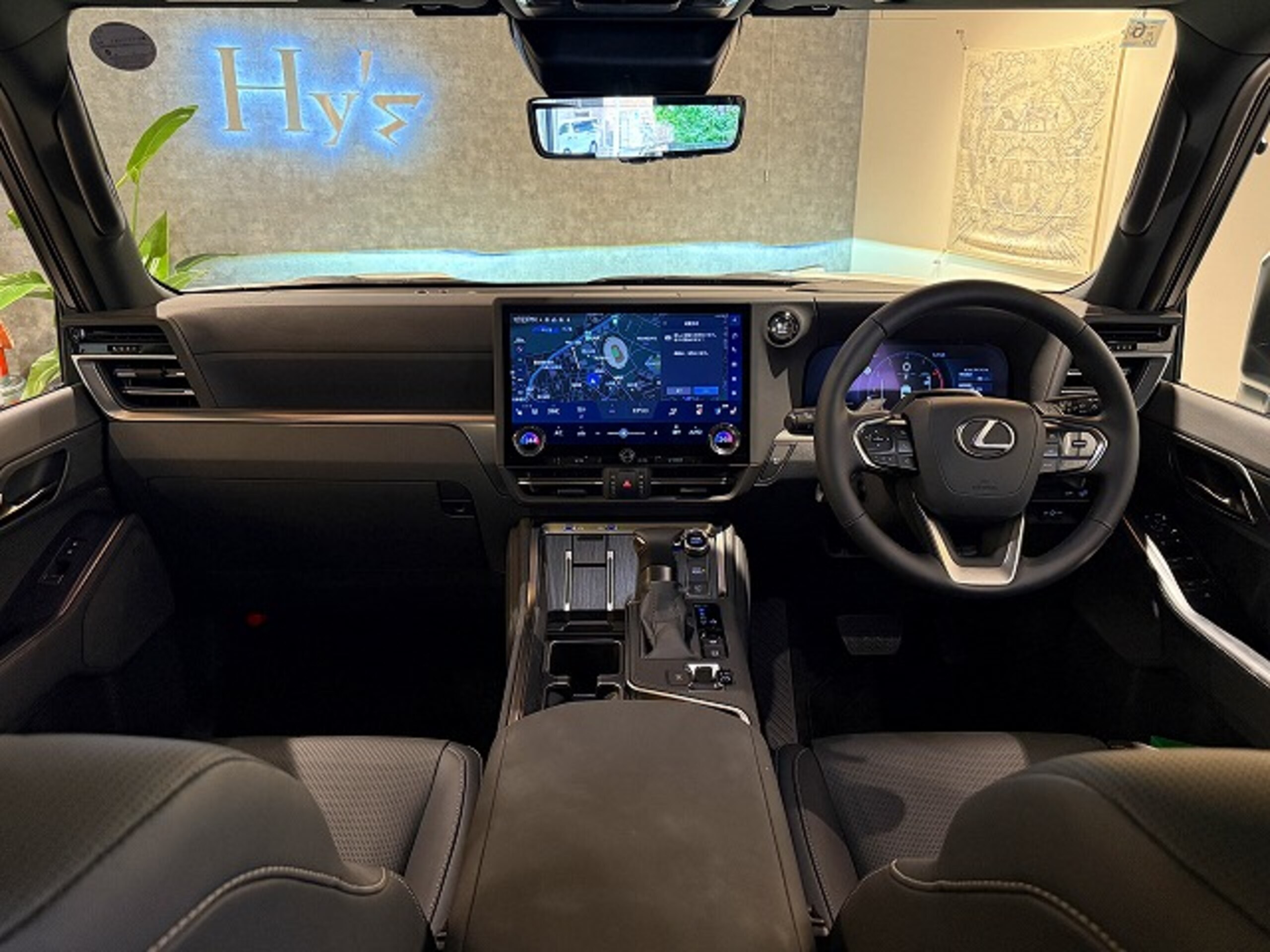 Lexus GX550 Version L 4WD Modellista Digital Key Front/Rear Dashcam Mark Levinson Digital Mirror Sunroof Black Leather Floor Mats LED Lights 360 Camera Seat Heaters Seat Ventilation (Sonic Quartz) — photo 7