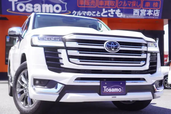 Toyota Land Cruiser 300 3.5 ZX 4WD One Owner/Sunroof/Modellista Aero/JBL Premium Sound System/Beige Leather Seats/Cool Box/Roof Rail/Electric Diff Lock/Rear Seat Entertainment System/12.3-inch Display Navi (Precious White Pearl)