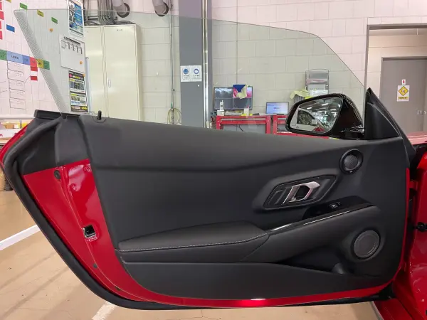 Toyota Supra 3.0 RZ One Owner Full Original Vehicle Genuine HDD Navi/Full-Seg TV Backup Camera Genuine 19-inch AW JBL Sound System Beige Leather Seats Power Seats & Seat Heaters Pre-Collision System Lane Keep Assist (Prominence Red) — photo 9