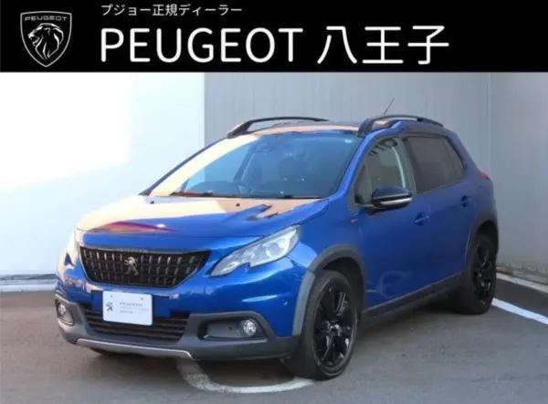 Peugeot 2008 GT Line Black Pack One Owner Certified Used Car 1 Year Warranty ETC (Quasar Blue) — thumbnail 1