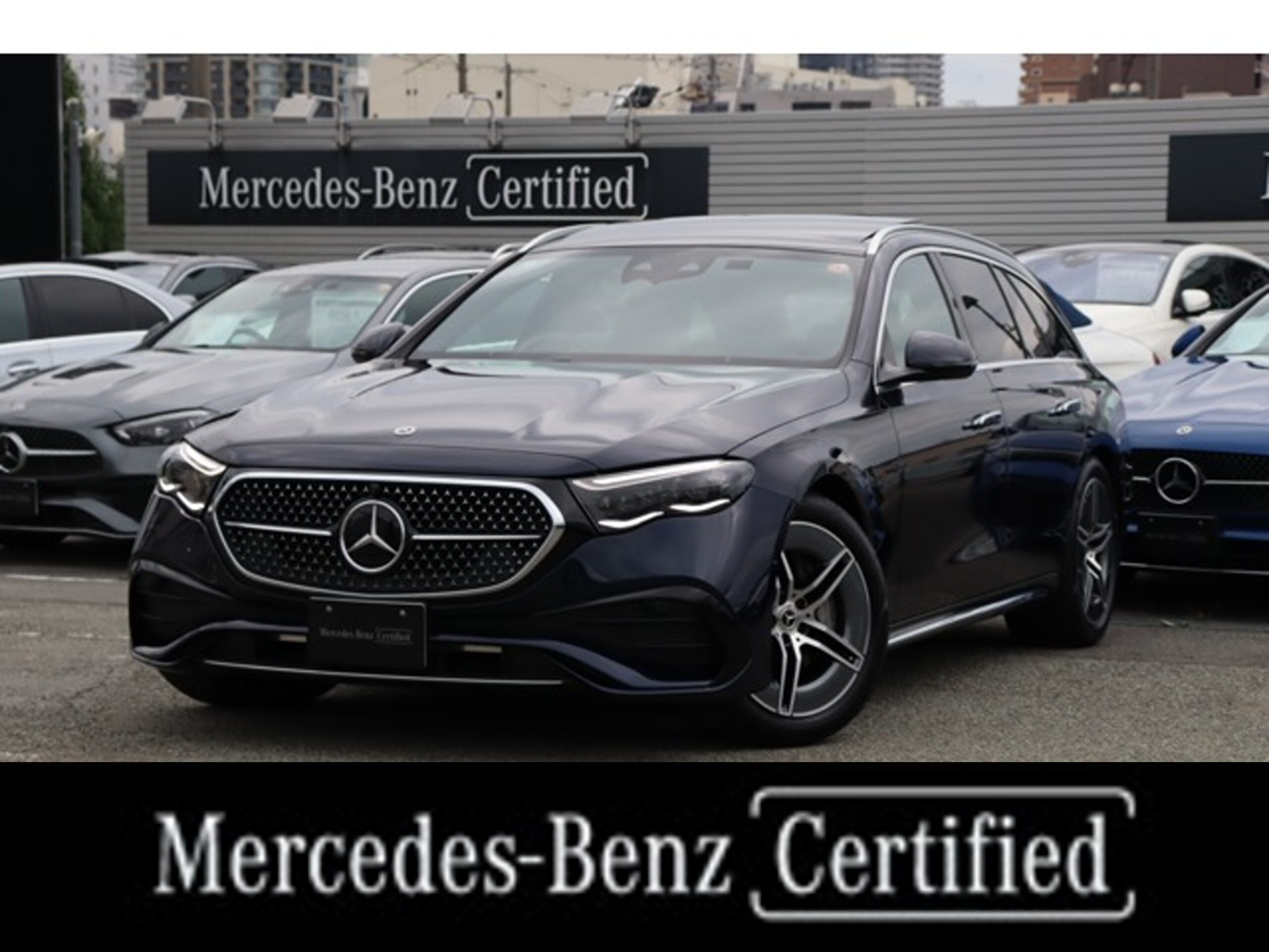 Mercedes-Benz E-Class Wagon E200 Avantgarde AMG Line Package (ISG Model) MP202501 Advanced Package Digital Interior Package Leather Exclusive Package Panoramic Sliding Roof Burmester 4D Surround Sound System 3D Cockpit Display