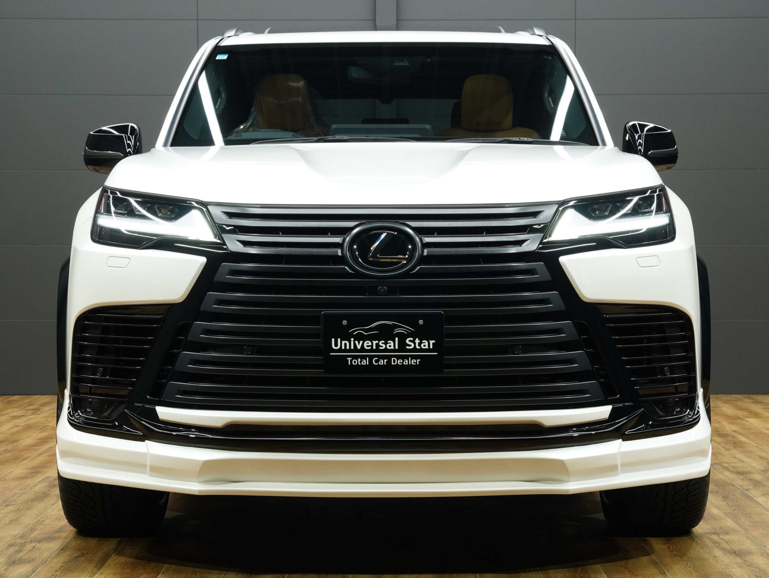 Lexus LX600 Off-Road 4WD Universal Design Complete (Aero/Overfenders/Roof Spoiler/24-inch Wheels)/Cool Box/Wireless Charging/Panoramic View Camera/Brown Leather/SR/Digital Inner Mirror/Power Folding Third Row/Power Tailgate/ETC 2.0 (Sonic Quartz) — photo 9