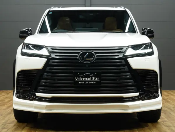 Lexus LX600 Off-Road 4WD Universal Design Complete (Aero/Overfender/Roof Spoiler/24in Wheels)/Coolbox/Wireless Charging/Panoramic View Camera/Brown Genuine Leather/SR/Digital Inner Mirror/Power Folding Third Seat/Power Back Door/ETC2.0 (Sonic Quartz) — photo 9
