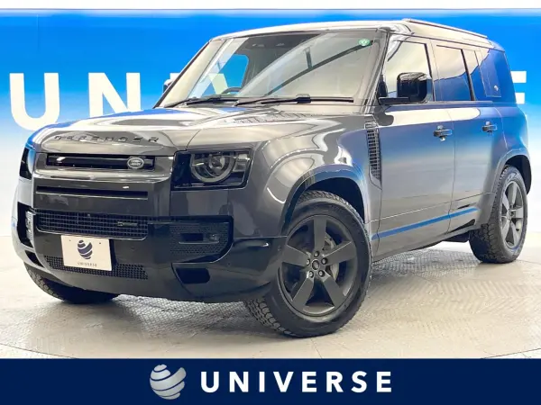 Land Rover Defender 110 X Dynamic HSE 3.0L D300 Diesel Turbo 4WD Panoramic Roof Air Suspension Front Seat Cooler & Heater MERIDIAN Power Adjustable Steering Column Memory Power Seat Adaptive Cruise Control Keyless (Carpathian Grey (Premium Metallic))