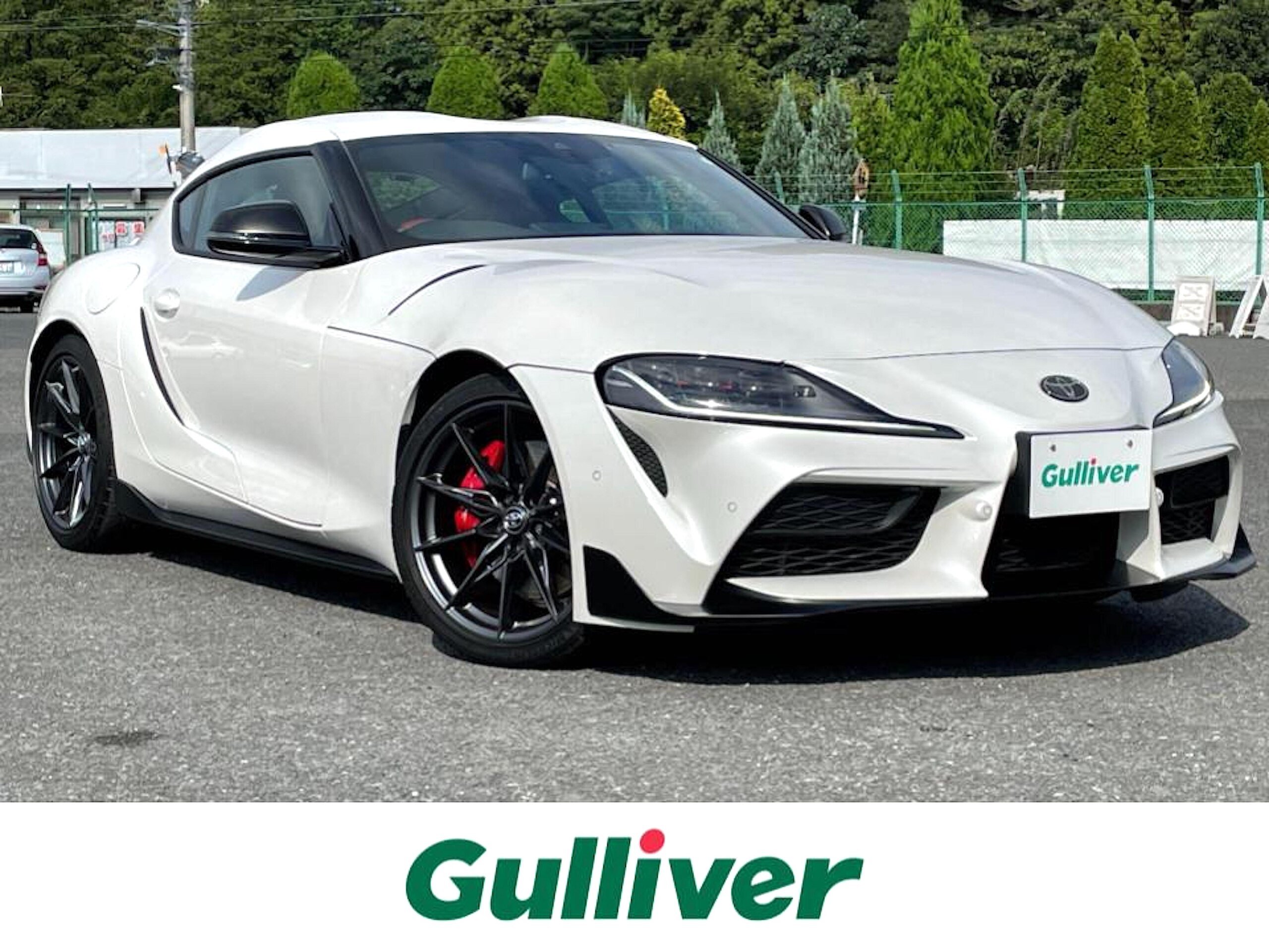 Toyota Supra 3.0 RZ Full Original Vehicle Late Model Genuine 6-Speed MT Genuine 19-inch AW Wheels Genuine HDD Navigation/Full-Seg TV Backup Camera JBL Sound System Front/Rear Dashcam Collision Mitigation Braking LKA BSM LED Headlights Warranty Manual Spare Key (White Metallic)