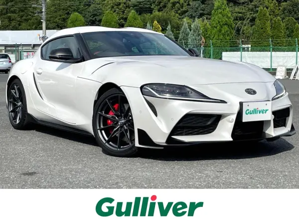 Toyota Supra 3.0 RZ Full Original Vehicle Late Model Genuine 6-Speed MT Genuine 19-inch AW Genuine HDD Navi/Full-Seg TV Backup Camera JBL Sound System Front/Rear Dashcam Collision Mitigation Brake LKA BSM LED Headlights Warranty Manual Spare Key (White Metallic)