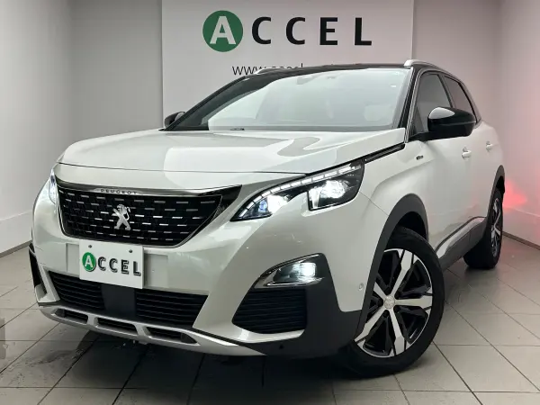 Peugeot 3008 GT Line ACC Half Leather CarPlay Side & B Camera Active Cruise Control Power Tailgate Roof Rails Blind Spot Assist LED Headlights Wireless Charging Genuine 18-inch Alloy Wheels (Pearl White)