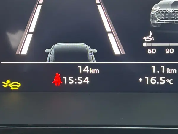 Audi A3 Sportback 30 TFSI Advanced Late Model Current Model / Convenience & Assistance Package Light / 1000km Mileage / MMI Navigation Package / Rear Camera / Seat Heater / Adaptive Cruise Control / Side Assist / Lane Assist / Power Seats / Certified Used Car (Glacier White M) — photo 8