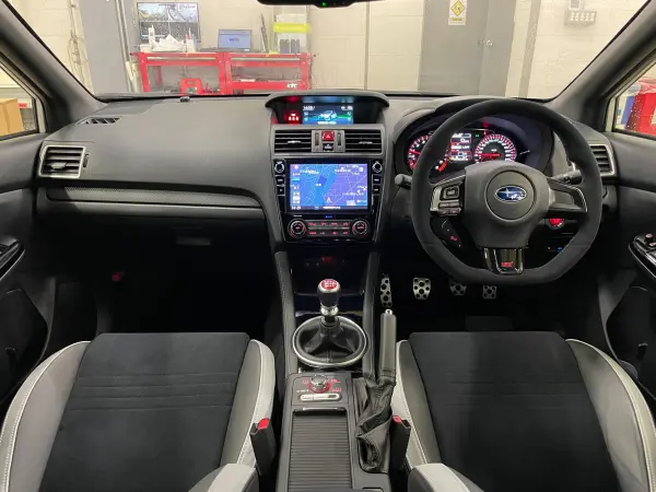Subaru WRX STI 2.0 EJ20 Final Edition Full Package 4WD Limited 555 Units STI Style Package Genuine BBS 19-inch AW Genuine Brembo Genuine Recaro Half Leather Seats Genuine SD Navi/Full-Seg TV F/S/R Camera ETC Drive Recorder LED Headlights LED Accessory Liner (Crystal White Pearl) — photo 9
