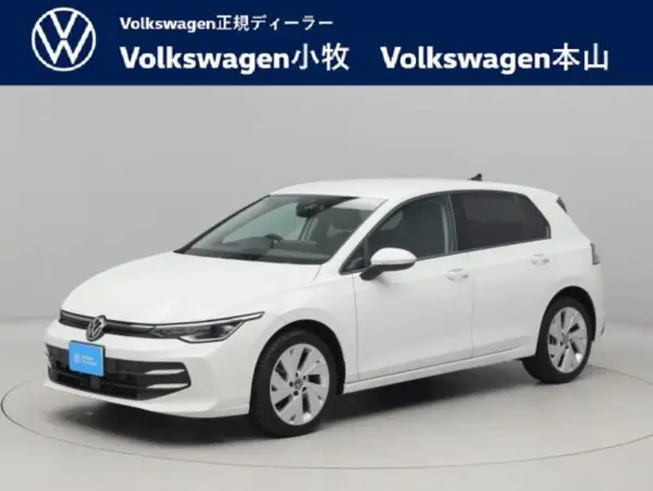 Volkswagen Golf TDI Active Advance Diesel Turbo Certified Used Car LED Matrix Headlights IQ.LIGHT Adaptive Cruise Control 17-inch Alloy Wheels Seat Heater Steering Heater Full Auto Air Conditioning (Pure White) — thumbnail 1