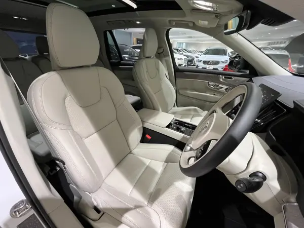 Volvo XC90 Ultimate T8 AWD Plug-in Hybrid 4WD Demo Car Genuine Leather Seats Google Navigation 3-Row Seats (Crystal White Premium Metallic) — photo 8