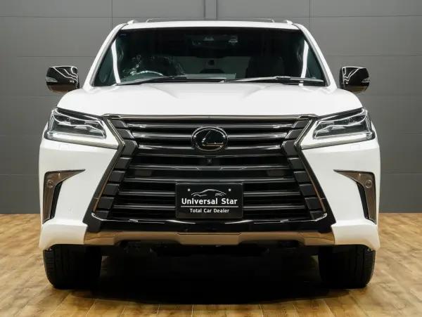 Lexus LX570 Black Sequence 4WD Final Late Model April 2021 / LEXUS Safety System+ / OP21IN Wheels / Panoramic View Camera / Dashcam / Final Late Model Exclusive Interior / Black Genuine Leather Seats (Heated & Ventilated) / Sunroof / COOLBOX Refrigerator / HUD / Built-in ETC2.0 / Power Back Door (Sonic Quartz) — photo 7
