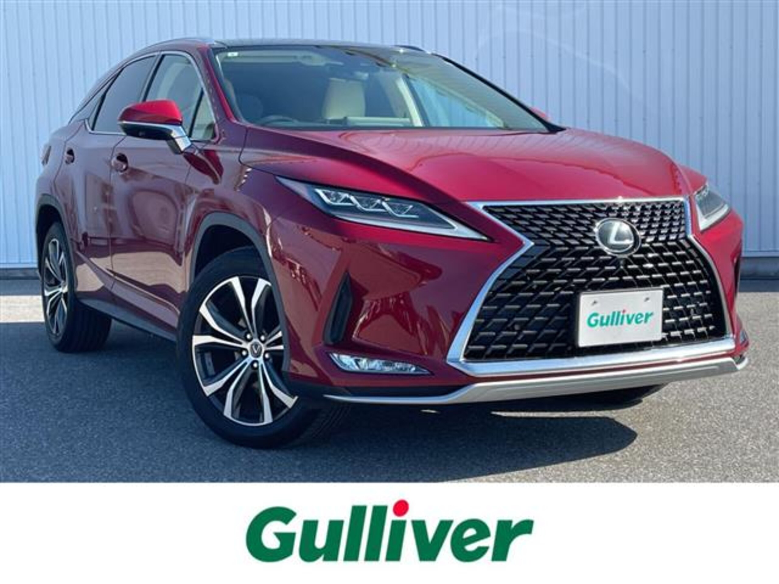 Lexus RX300 Version L Panorama Roof Genuine 12.3-inch Navi Bluetooth Full-Seg Surround Camera ETC Dashcam Radar Cruise Wireless Charging Power Back Door Cream Leather Seats Triple LED Power Seats