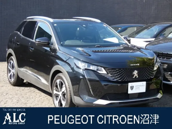 Peugeot 3008 GT Certified Used Car with Warranty and Maintenance, Company Demo Car, ETC, Dashcam, Backup Camera, Power Seats, Collision Mitigation Braking, Idling Stop, Obstacle Sonar, Lane Keep Assist, Adaptive Cruise Control, LED Lights, Genuine Wheels, Sunroof (Perla Nera Black) — thumbnail 1