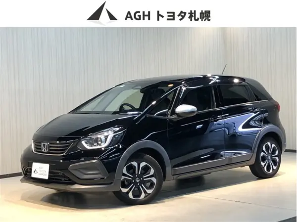 Honda Fit 1.5 e:HEV Crosstar 4WD Genuine AW ETC Dashcam Full-Seg TV LED (Black) — thumbnail 1