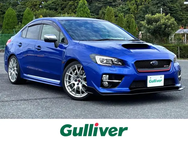 Subaru WRX STI 2.0 S207 4WD Limited 100 Units Original Vehicle Genuine BBS 19AW Genuine Brembo Brakes Genuine Recaro Leather Seats LED Headlights LED Accessory Liner Carrozzeria SD Navigation Full-Seg TV Backup Camera Warranty Manual Spare Key (WR Blue Pearl)