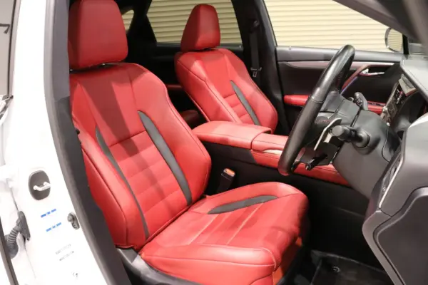 Lexus RX450h F Sport 4WD Sunroof Leather Seats F Power Seats & Heater & Ventilation Steering Heater LED HUD ACC LKA BSM 20AW (White Nova Glass Flake) — photo 8