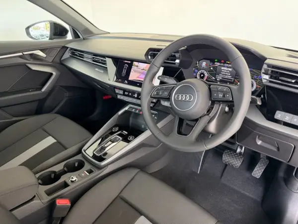 Audi A3 Sportback 30 TFSI Advanced Demo Up Convenience & Assistance Package Light Navigation Package 3-Zone Automatic Air Conditioning MMI Navigation Assistance Package Certified Used Car (Mythos Black M) — photo 8