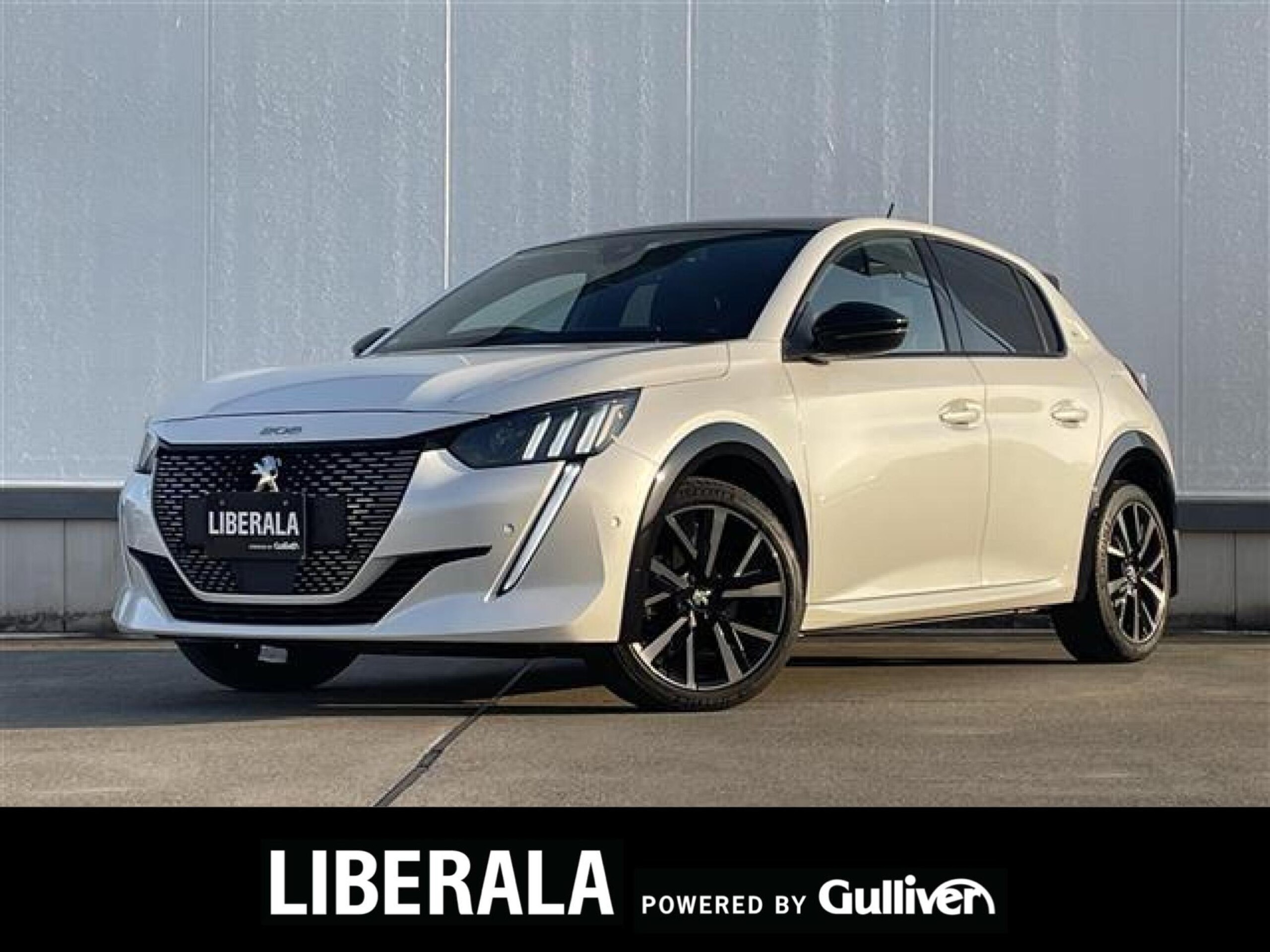 Peugeot 208GT Panorama Roof Genuine DA B Camera Apple CarPlay Radar Cruise Half Leather Seat Seat Heater Front Rear Dashcam ETC (Pearl)