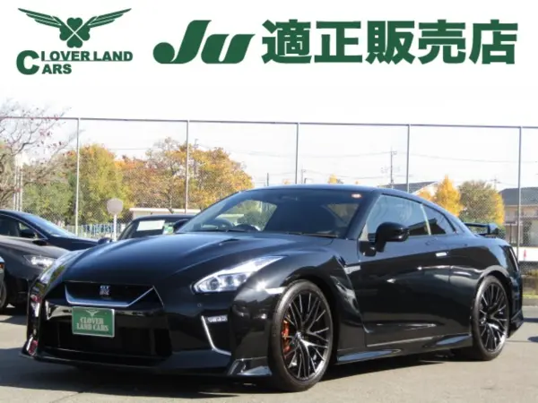 Nissan GT-R 3.8 Premium Edition 4WD Non-Smoking Car BOSE Sound One Owner Thatcham Vehicle Security System Half Leather Seat Seat Heater Genuine Navigation Full-Seg TV Backup Camera F/R Dashcam Genuine 20-inch Alloy Wheels Smart Key ETC (Meteor Flake Black Pearl 2-Coat Pearl) — thumbnail 1