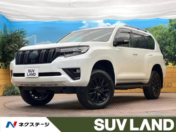 Toyota Land Cruiser Prado 2.7 TX L Package Matte Black Edition 4WD Sunroof Genuine 9-inch Navi Toyota Safety Sense Surround View Camera Radar Cruise 7-Seater Power Seat Seat Ventilation Black Leather Seat LED Headlights Clearance Sonar Dashcam ETC — thumbnail 1
