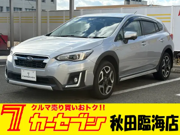 Subaru XV 2.0 Advance 4WD with Factory Navi/Back Camera/ETC/Factory Drive Recorder/Cruise Control/Seat Heaters/Full-Seg TV, Factory Alloy Wheels with Summer Tires, Aftermarket Alloy Wheels with Winter Tires (Ice Silver Metallic) — thumbnail 1