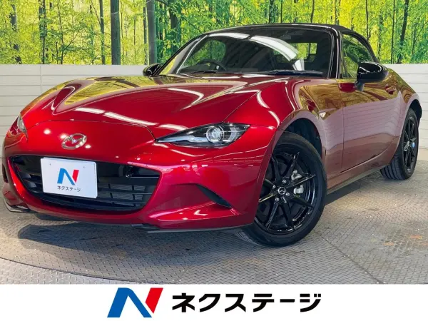 Mazda Roadster 1.5 NR-A Late Model 6MT 8.8-inch Mazda Connect Backup Camera Smart Brake Support Non-Smoking Car Clearance Sonar Smart Key LED Headlights ETC Automatic High Beam (Soul Red Crystal Metallic) — thumbnail 1